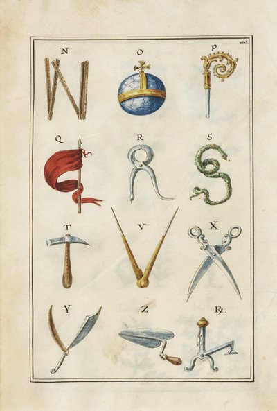 Alphabet - Giambattista Morandi