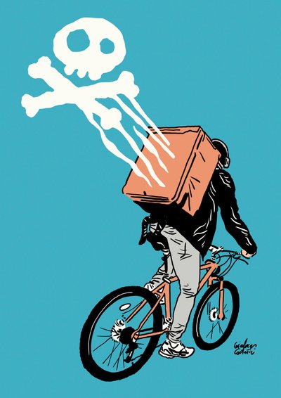 Livraison, 2023 (numérique) - Gianluca Costantini