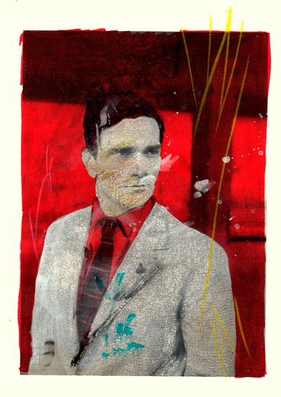 Portrait de Pierpaolo Pasolini, 2014 (techniques mixtes) - Gianluca Costantini