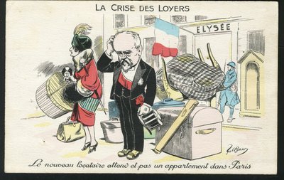 Carte postale, satirique en couleurs - Gil (1859 1931) Baer