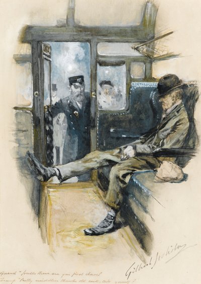 Le garde du train - Gilbert Holiday