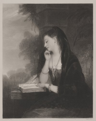 Le Pensif - Gilbert Stuart Newton
