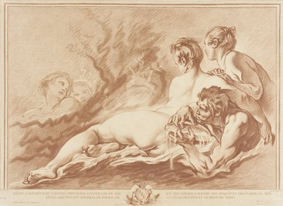 Nymphes des eaux et Triton (Naïades et Triton) - Gilles Demarteau