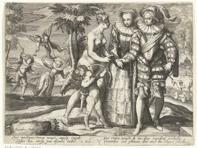 Vénus, Amour et Discorde - Gillis van Breen (attributed to)