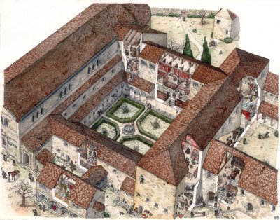 Moyen Age : reconstitution d