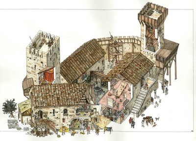 Moyen Âge : reconstitution d