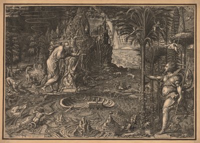 Allégorie de la vie, 1561 - Giorgio Ghisi