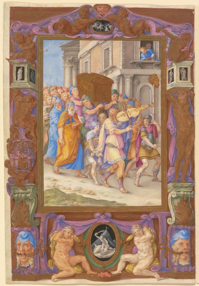 Le roi David dansant devant l