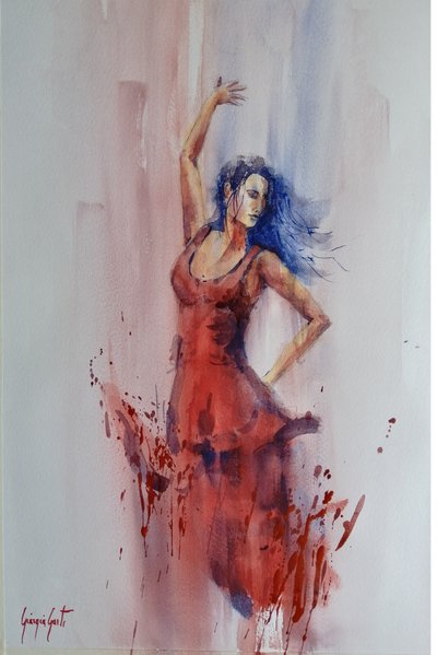 Danse rouge passionnée - Giorgio Gosti