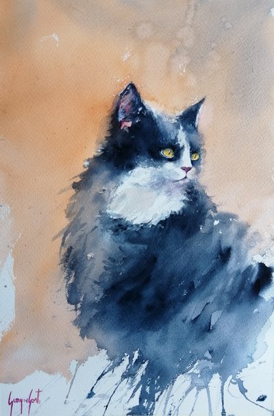 Chat vigilant à l