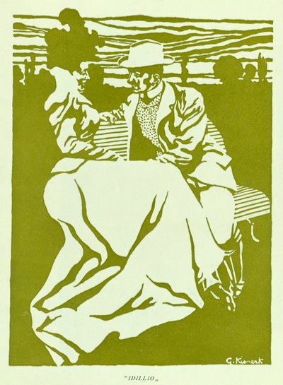 Idylle, publié dans Novissima - Giorgio Kienerk