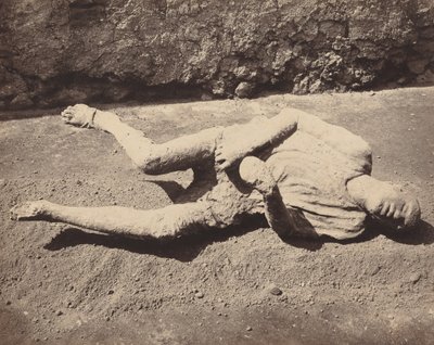 Impronte Umane, Pompei - Giorgio Sommer