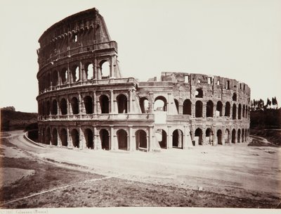 Le Colisée ou Amphithéâtre Flavien, Rome - Giorgio Sommer
