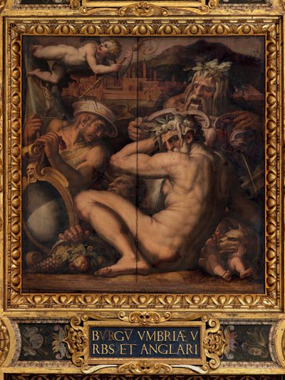 Allégorie de Borgo San Sepolcro et Anghiari - Giorgio Vasari