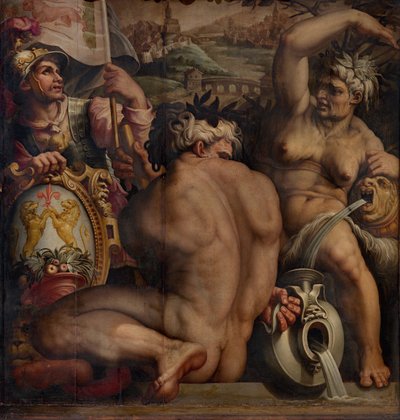 Allégorie du Casentino, 1563-1565 - Giorgio Vasari