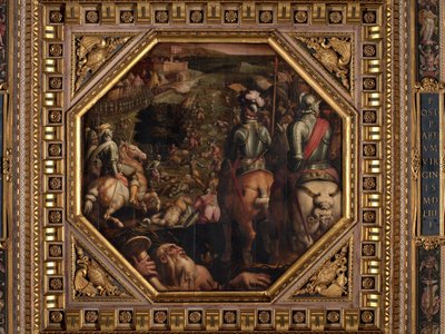 Bataille de Marciano in Val di Chiana - Giorgio Vasari