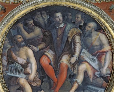 Cosimo I et ses artistes, de la Sala di Cosimo I - Giorgio Vasari