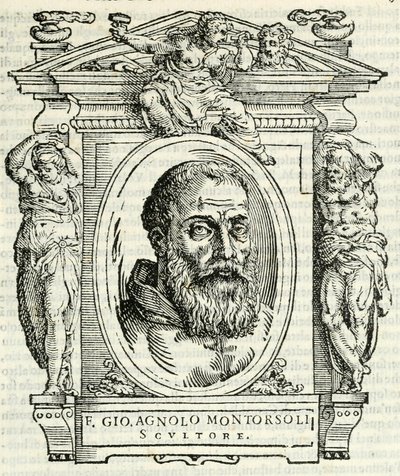 Portrait de Giovanni Angelo Montorsoli, Vasari 1568 - Giorgio Vasari