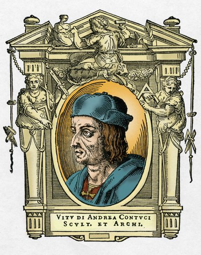Portrait de Jacopo Sansovino - Giorgio Vasari