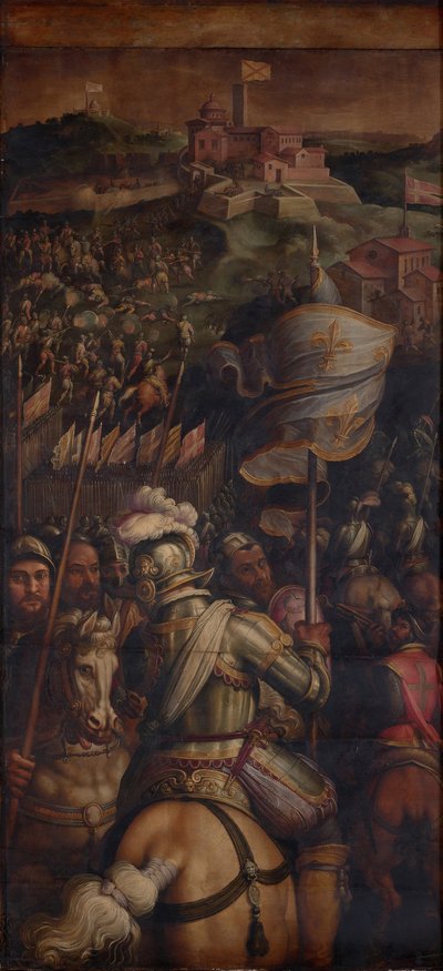 La capture de la forteresse de Monastero, 1563-1565 - Giorgio Vasari