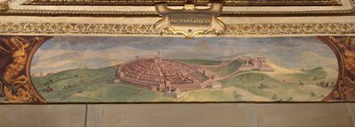 Vue de Lucignano, 1557-1558 - Giorgio Vasari