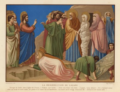 Résurrection de Lazare - Giotto di Bondone (after)