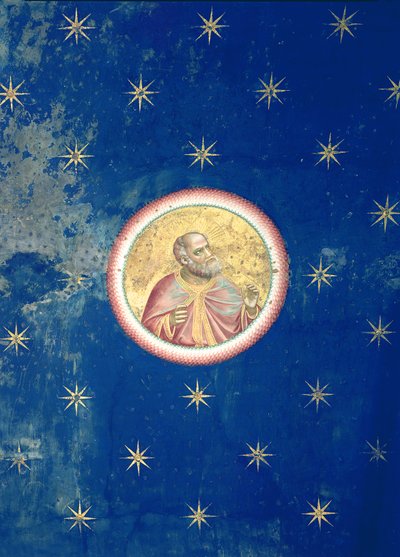 Un Prophète, de la voûte du plafond, vers 1305 - Giotto di Bondone