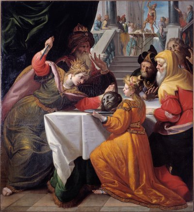 Salomé avec la tête de saint Jean-Baptiste sur un plateau d
