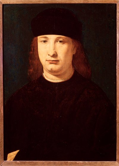 Portrait du poète italien Girolamo Casio - Giovanni Antonio Boltraffio