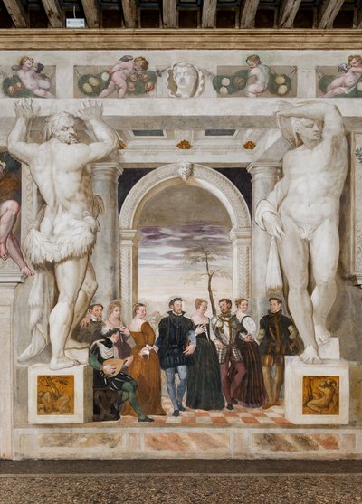 Invitation à la danse, Salle principale, c.1570 - Giovanni Antonio Fasolo