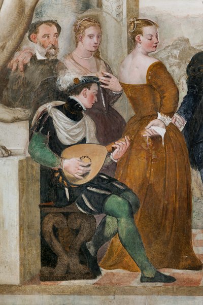 Invitation à la danse, Salle principale, c.1570 - Giovanni Antonio Fasolo