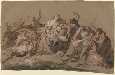 Le massacre des innocents - Giovanni Antonio Pellegrini