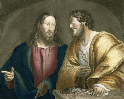 Jésus recrutant Matthieu comme disciple - Giovanni Antonio Pordenone