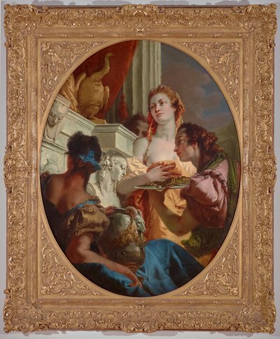 Matrones romaines faisant des offrandes à Junon 1745 - Giovanni Battista (1696 1770) Tiepolo
