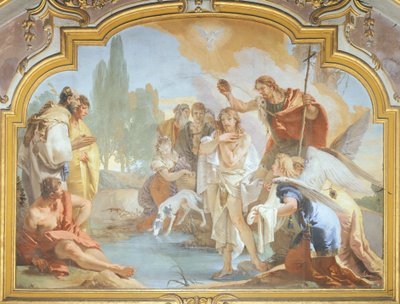 Le Baptême du Christ - Giovanni Battista Tiepolo