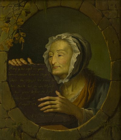 Portrait de Mary Yates (1649-1776) - Giovanni Battista Innocenzo Colombo