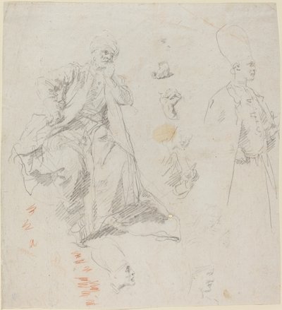 Calife Aladin et ses conseillers - Giovanni Battista Piazzetta