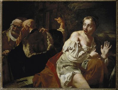 Suzanne et les vieillards - Giovanni Battista Piazzetta