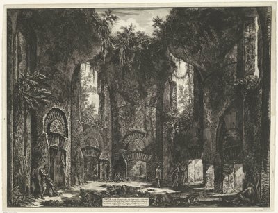 Académie dans la Villa Adriana à Tivoli - Giovanni Battista Piranesi