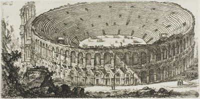 Amphithéâtre de Vérone, planche 25 de Quelques vues d