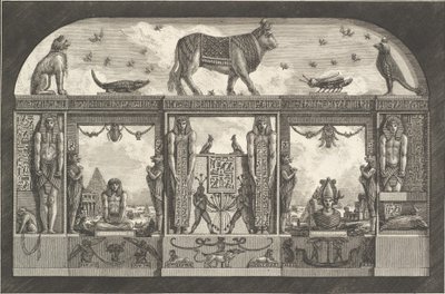 Ornement égyptien ancien - Giovanni Battista Piranesi