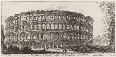 Amphithéâtre Flavien dit le Colisée - Giovanni Battista Piranesi