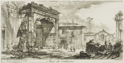 Arc de Galienus. I. Façade de l