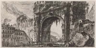 Arco di Rimino fabriqué par Auguste - Giovanni Battista Piranesi