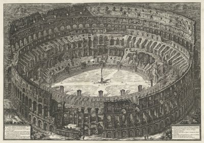 Colisée à Rome - Giovanni Battista Piranesi