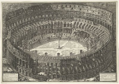 Colisée à Rome - Giovanni Battista Piranesi