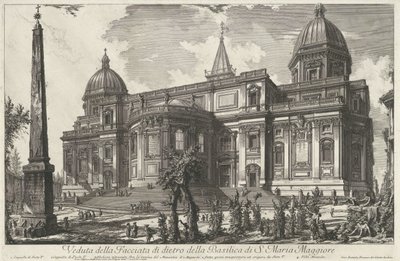Santa Maria Maggiore à Rome (Vues de Rome) - Giovanni Battista Piranesi