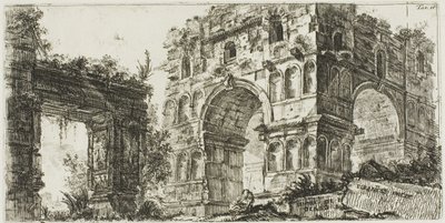 Temple de Janus, planche 11 de Quelques vues d