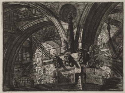 La jetée et son lampadaire - Giovanni Battista Piranesi
