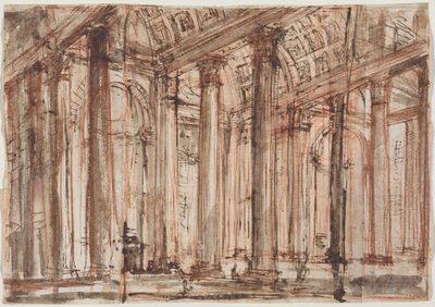 Le portique du Panthéon - Giovanni Battista Piranesi